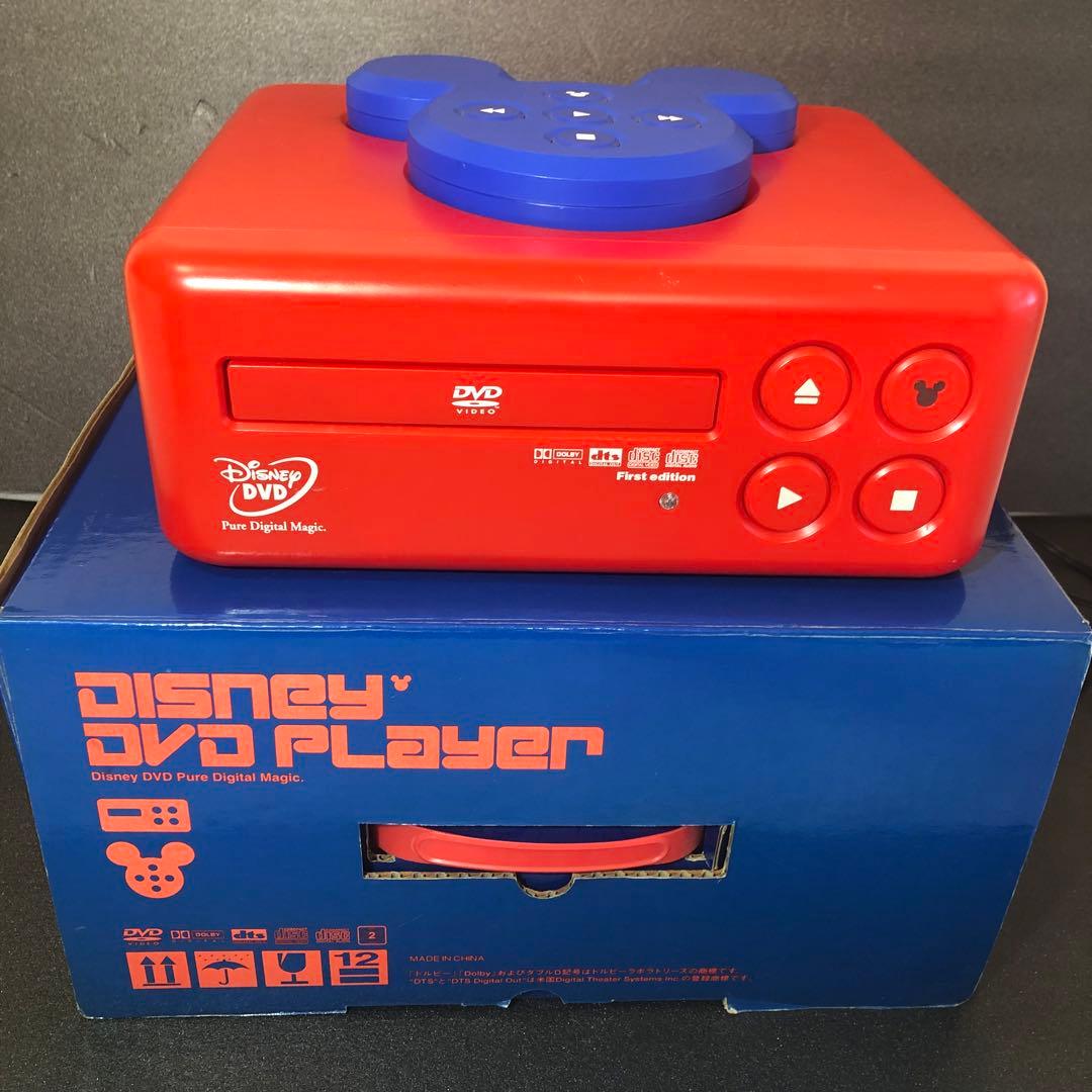 貴重 レア DVDプレイヤー ディズニー ミッキー CDプレイヤー 再生機