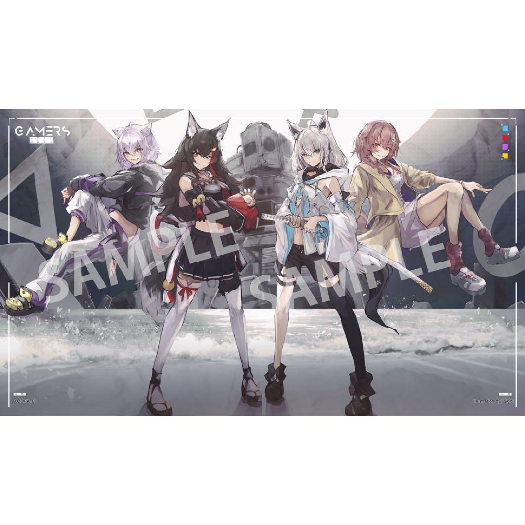 碧空亭 プレイマット ホロライブゲーマーズ