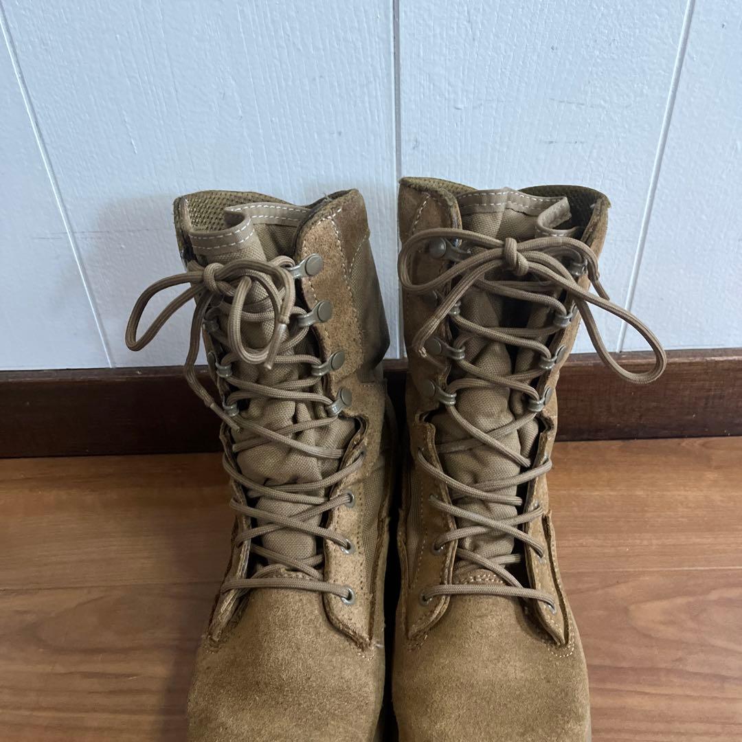 米軍 実物 BELLEVILLE ミリタリーブーツ US 8 W 26cm - メルカリ