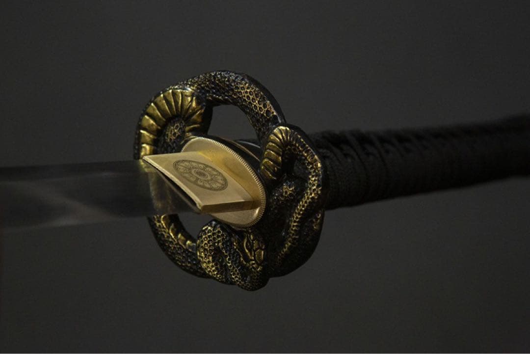 黒蟒 日本刀 高級本格居合刀 美術刀 模擬刀 模造刀