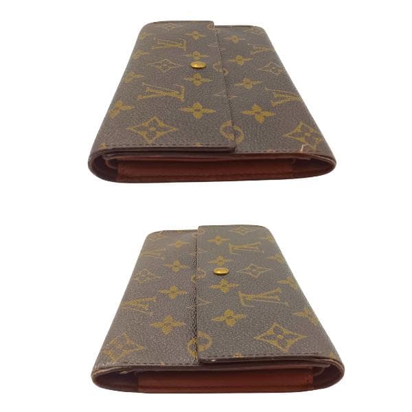 ルイヴィトン モノグラム インターナショナル 三つ折り 長財布 0065