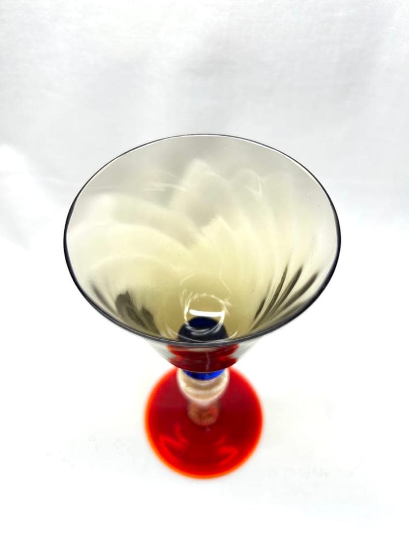 ベネチアングラス装飾グラス スモーキーグレー Nason &Moretti製