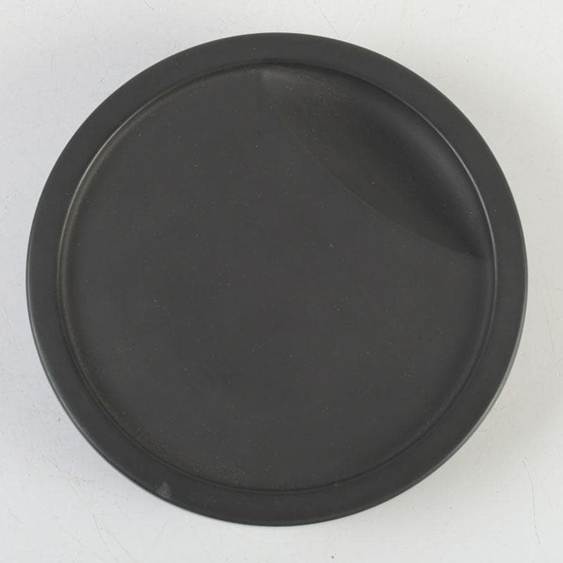 書道具 智力富源造 日月硯 共箱 C 9437