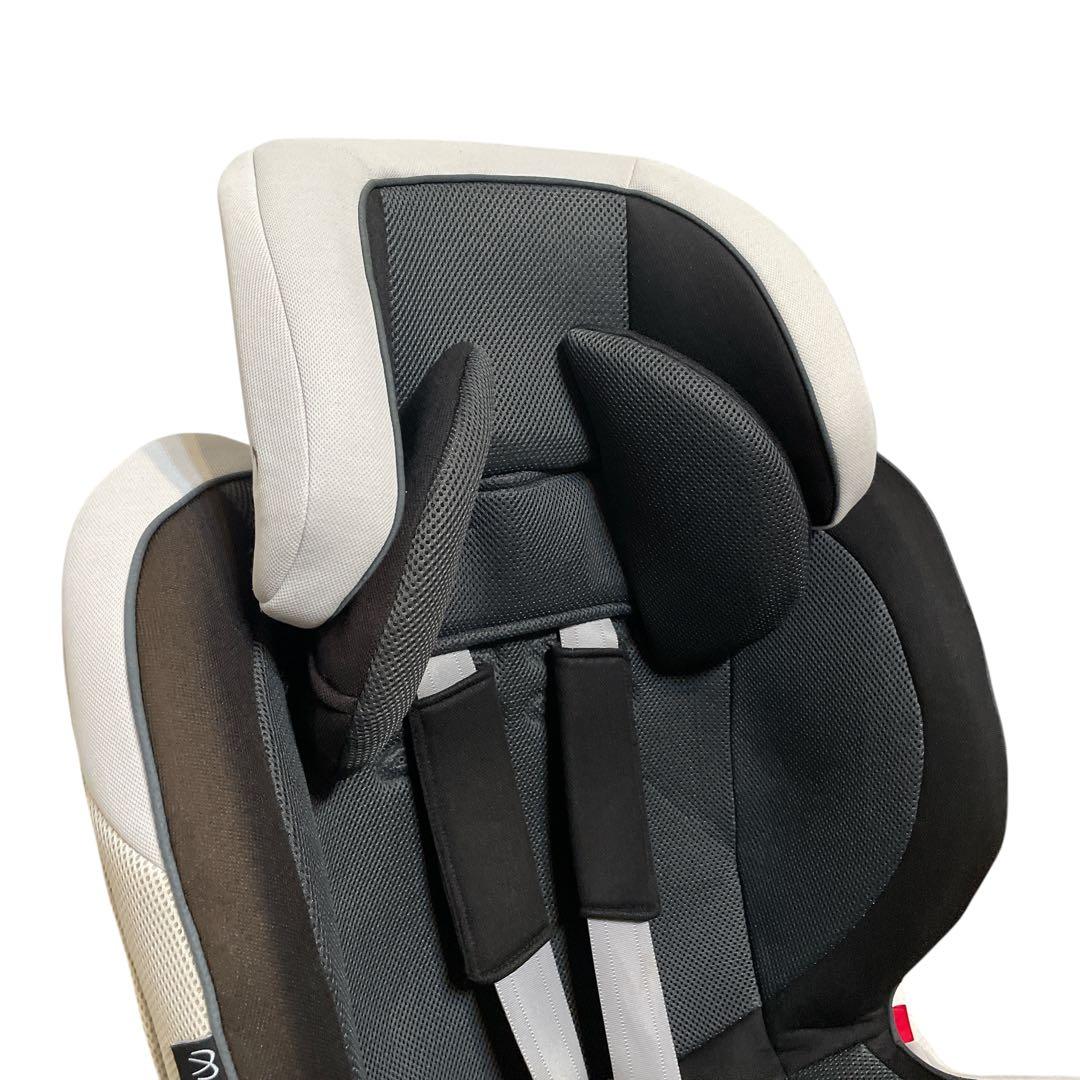 エールべべ　スイングムーンプレミアム　モノブラック　ALC460 ジュニアシート