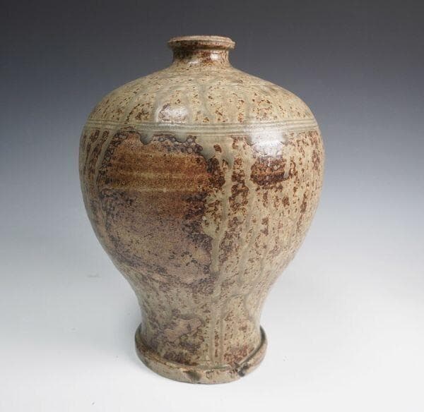 瀬戸陶匠 加藤宇助 作 古瀬戸写 永仁の壺 永仁銘瓶子 - メルカリ