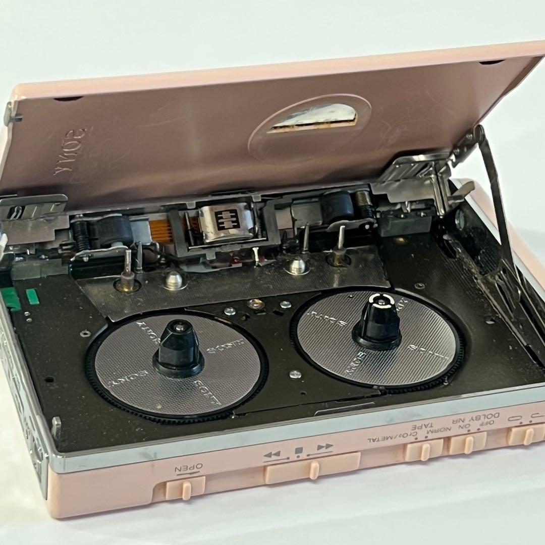 SONY WM-109 ウォークマン カセットプレーヤー ピンク - メルカリ