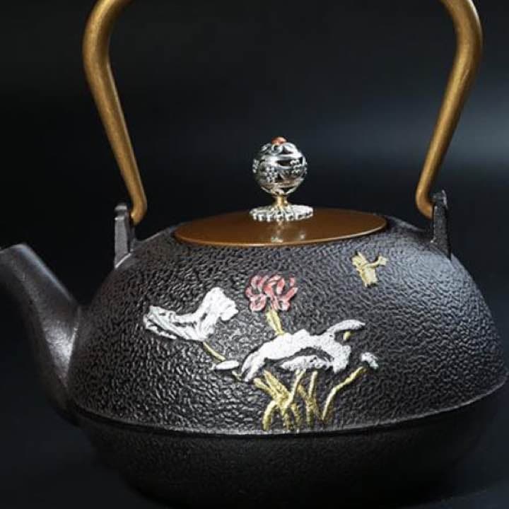 鉄器 急須 伝統工芸 手作り 鉄分補給 鉄瓶 SY-002