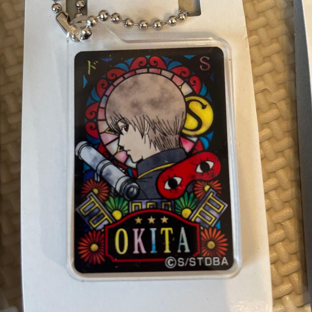 ミニアクリルキーホルダー　銀魂　ステンドグラス風シリーズ　10点まとめ売り