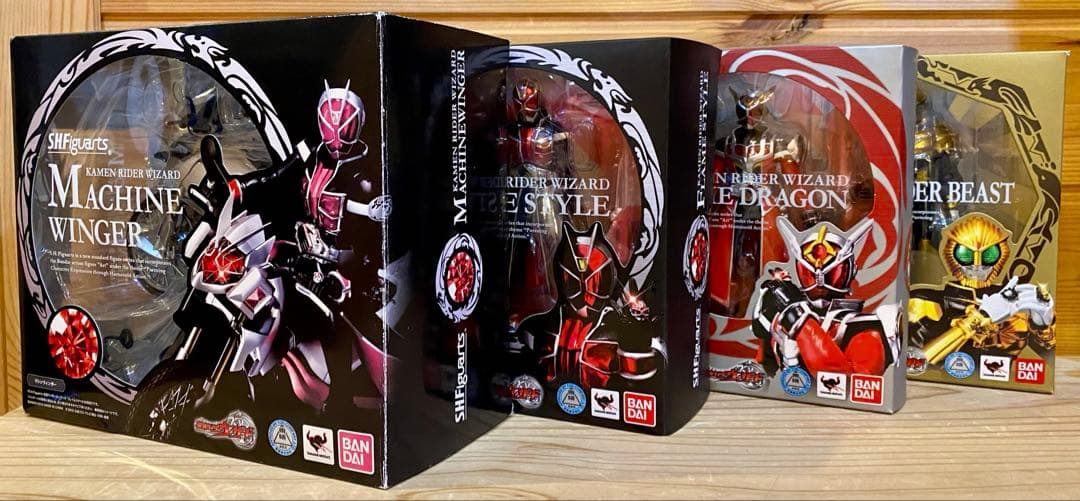 S.H.Figuarts 仮面ライダーウィザード シリーズ 【4体セット！】