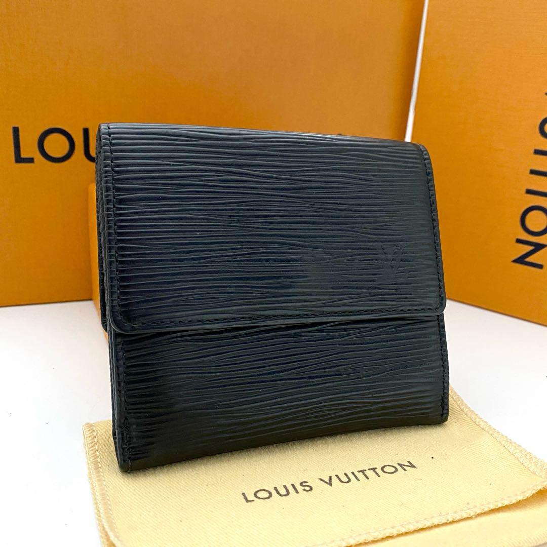 ルイヴィトン エピ エリーズ 三つ折り財布 wホック メンズ