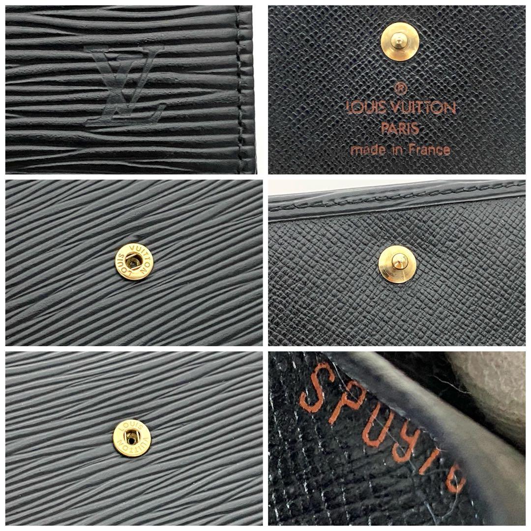 ルイヴィトン エピ エリーズ 三つ折り財布 wホック メンズ