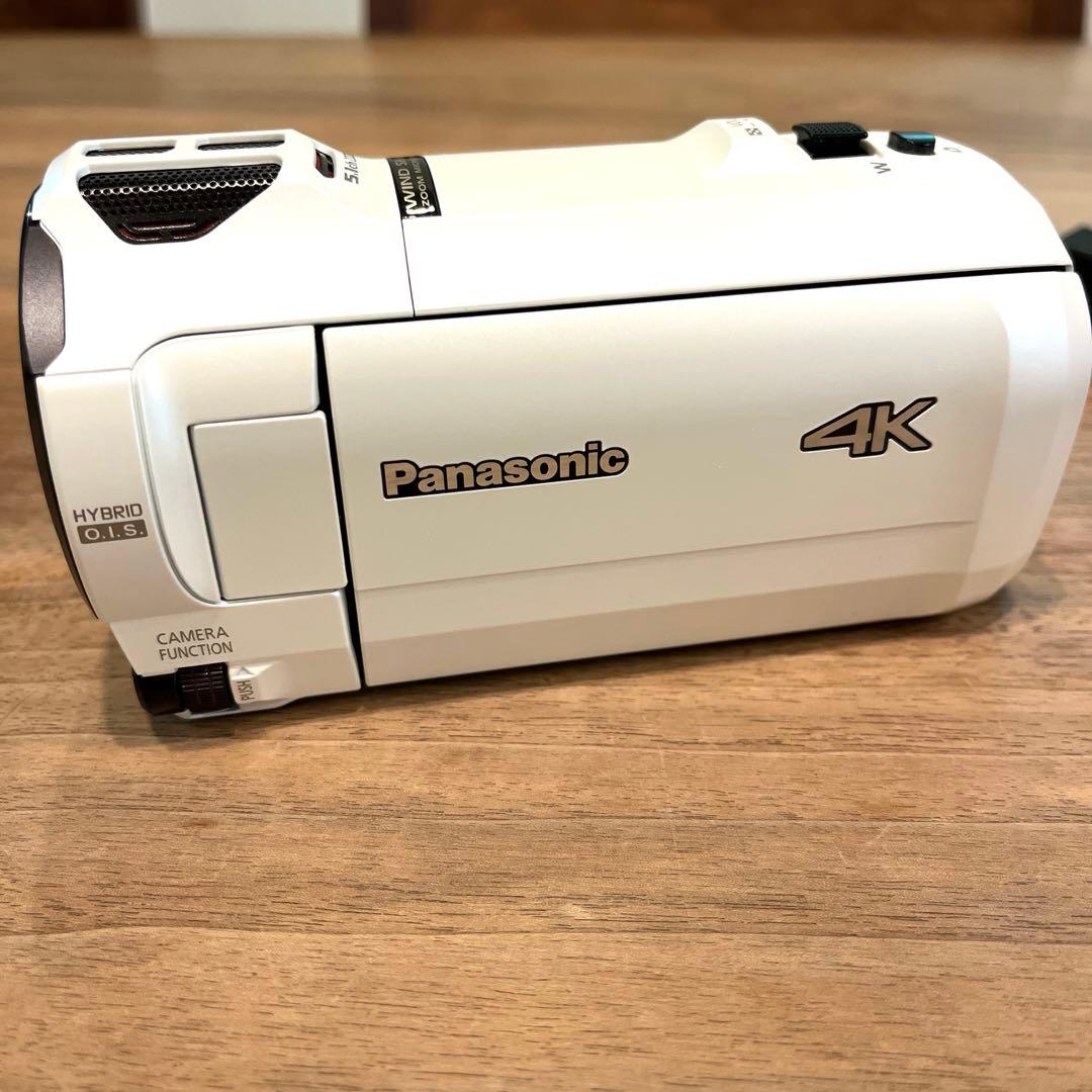 Panasonic 4Kビデオカメラ HC-VX992MS-W 白　ハンディカム