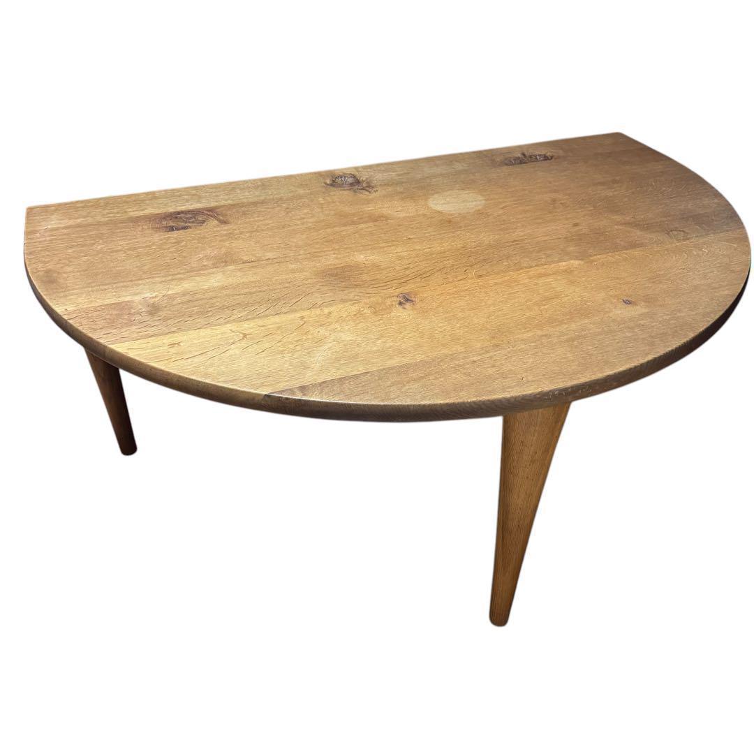 HIDA 飛騨産業　森のことば　ダイニングテーブル　半円形テーブル