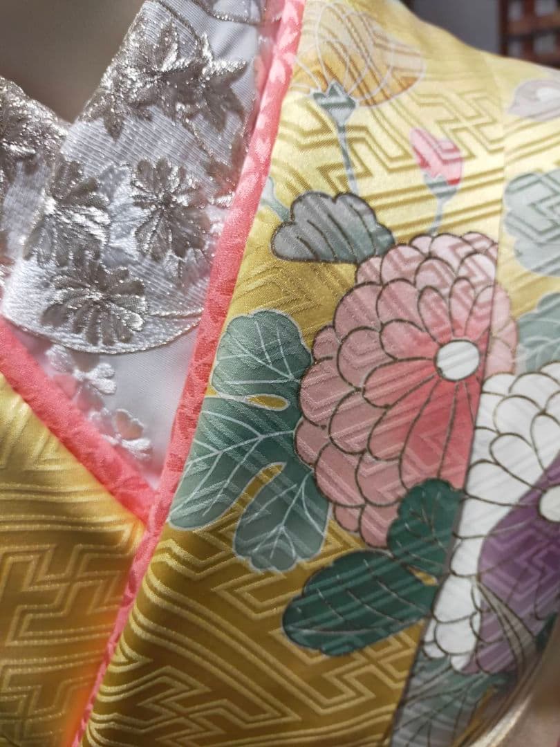 WA-Modern】正絹 京友禅振袖 7点フルセット