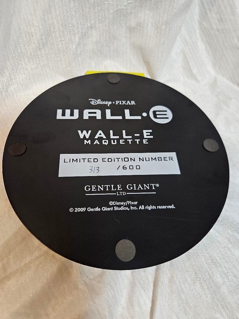 世界限定 ウォーリー ピクサー ジェントルジャイアント フィギュア マケット