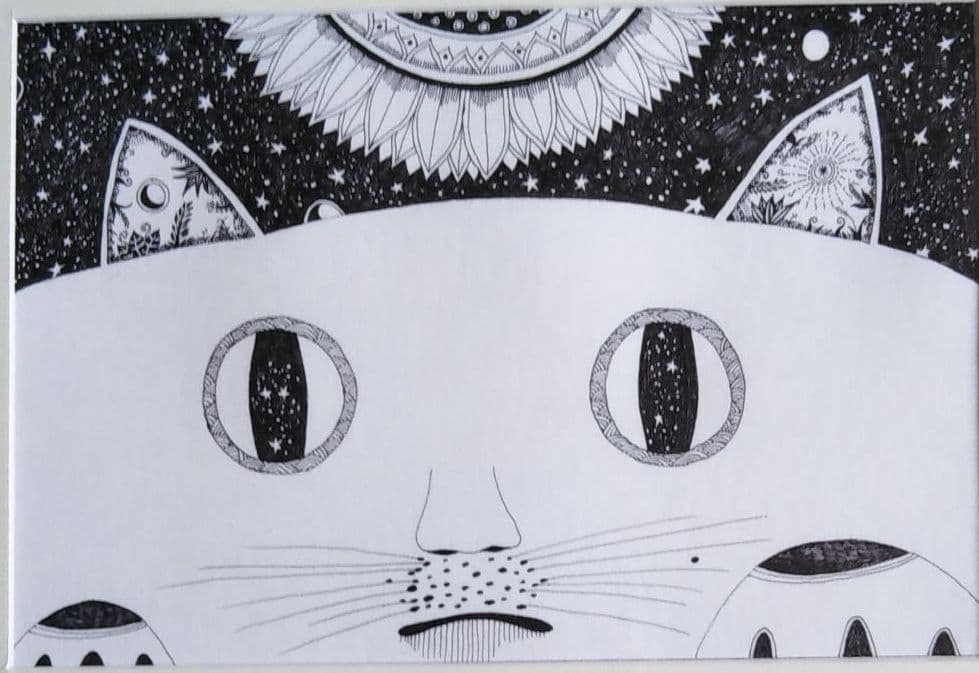 東野健一作  細密画