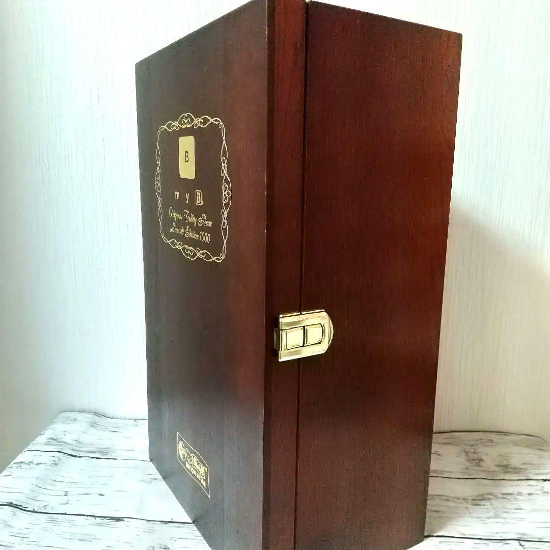 シュタイフ社×カネボウ コラボmyB オリジナルテディベア非売品☆専用木箱付