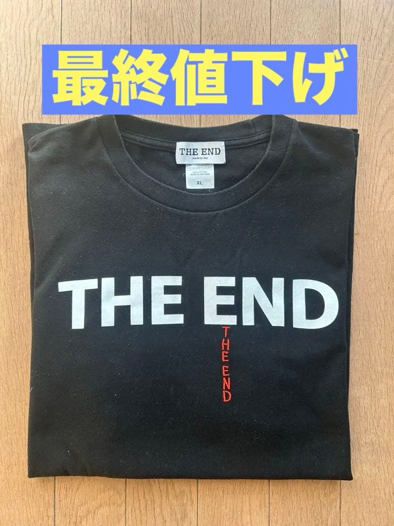 アイナジエンドTHE END 赤い涙Tシャツ XLサイズ - メルカリ