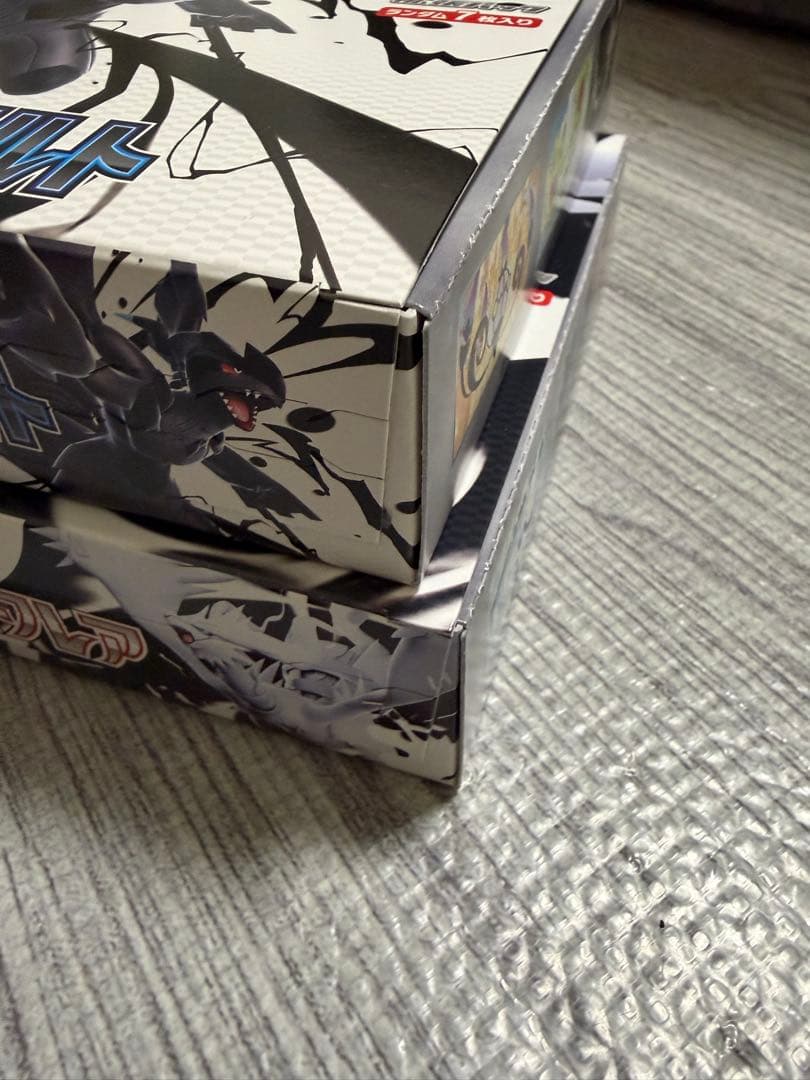 新品未開封シュリンクなし ペリペリありブラックボルト ホワイトフレア box