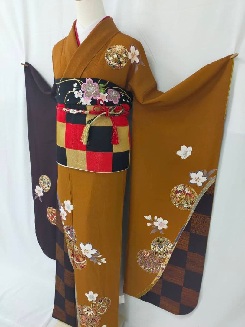 WA-Modern】正絹染め分け振袖フルセット