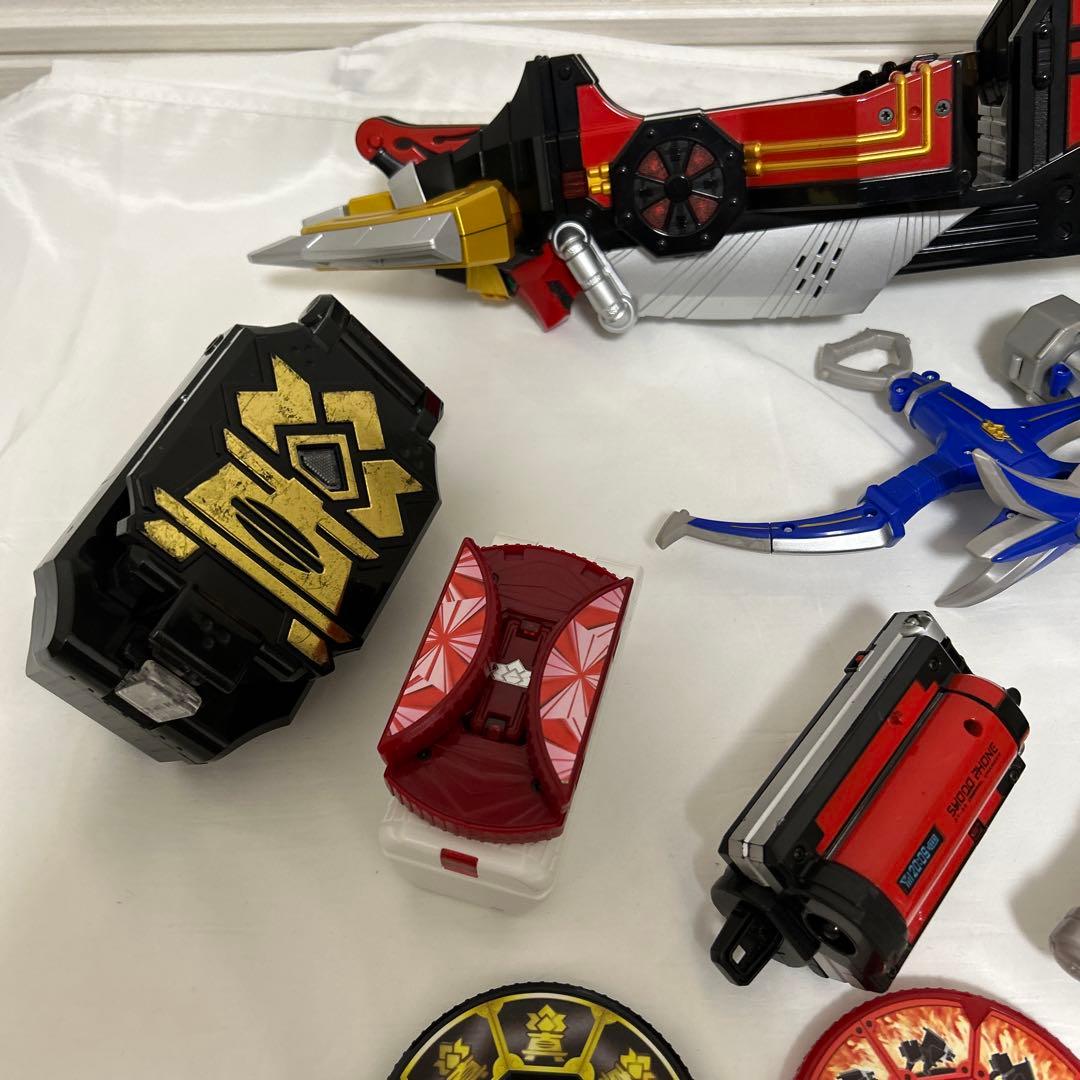 【人気戦隊】侍戦隊シンケンジャー　DX変身なりきりセット　ショドウフォン