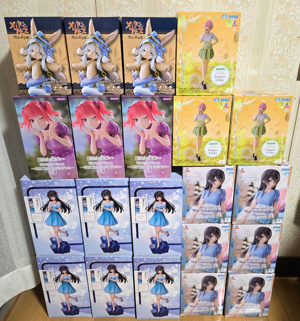 美少女フィギュア まとめ売り 五等分の花嫁 メイドインアビス ナナチ