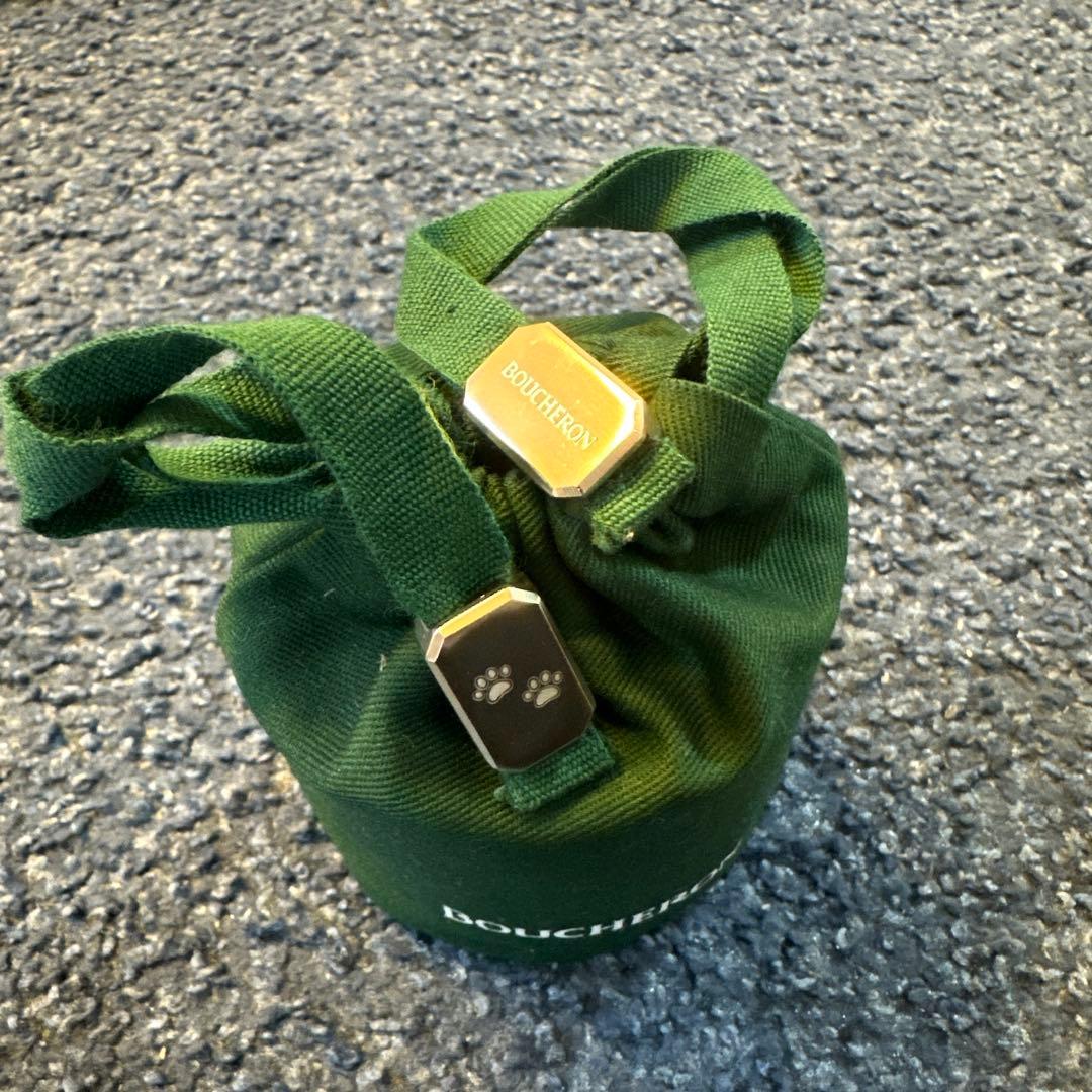 BOUCHERON 】ロゴ入りポーチ、リングケース、ショッパーセット