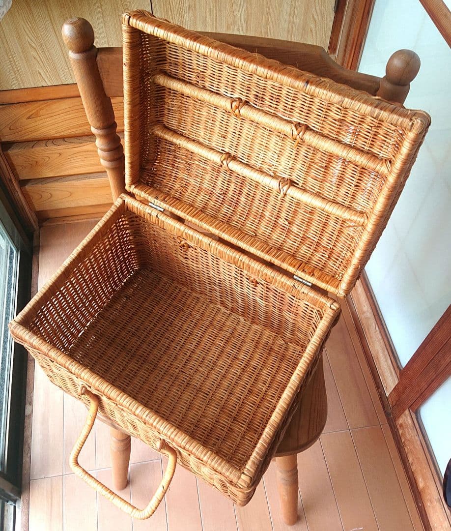 ペット用(小型)キャリーバッグ 蓋付き篭 インテリア ペット用(小型