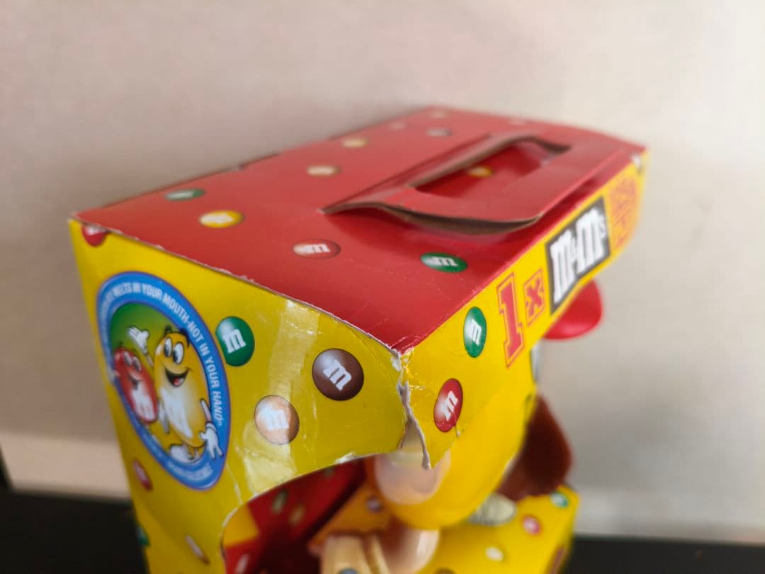 m&m's ディスペンサー ヴィンテージ エムアンドエムズ イエロー