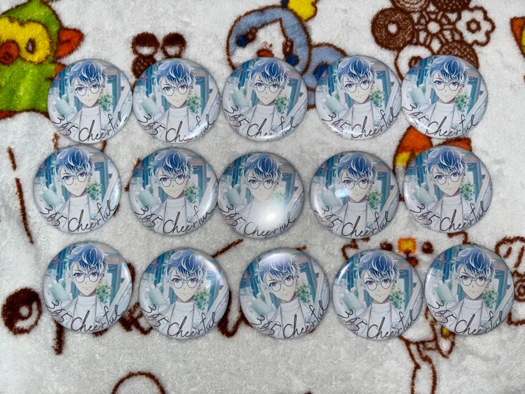 プロセカ 東雲彰人 ホワイトデー 18B グリッター缶バッジ 13点