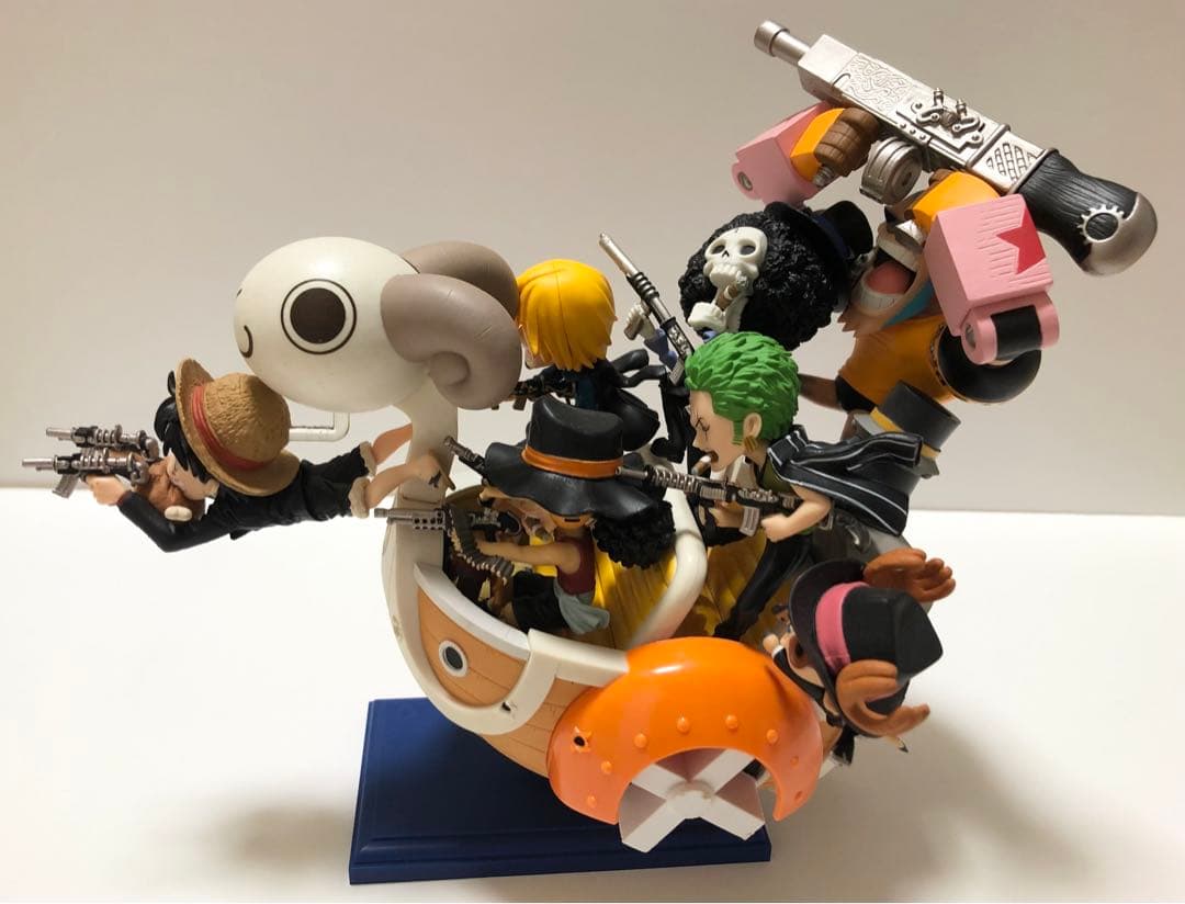 ワンピース ワーコレ ミニメリー号ATTACK コンプリートセット WCF