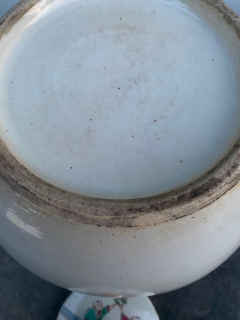 中国 清時代 童子絵 壺 古美術 骨董品