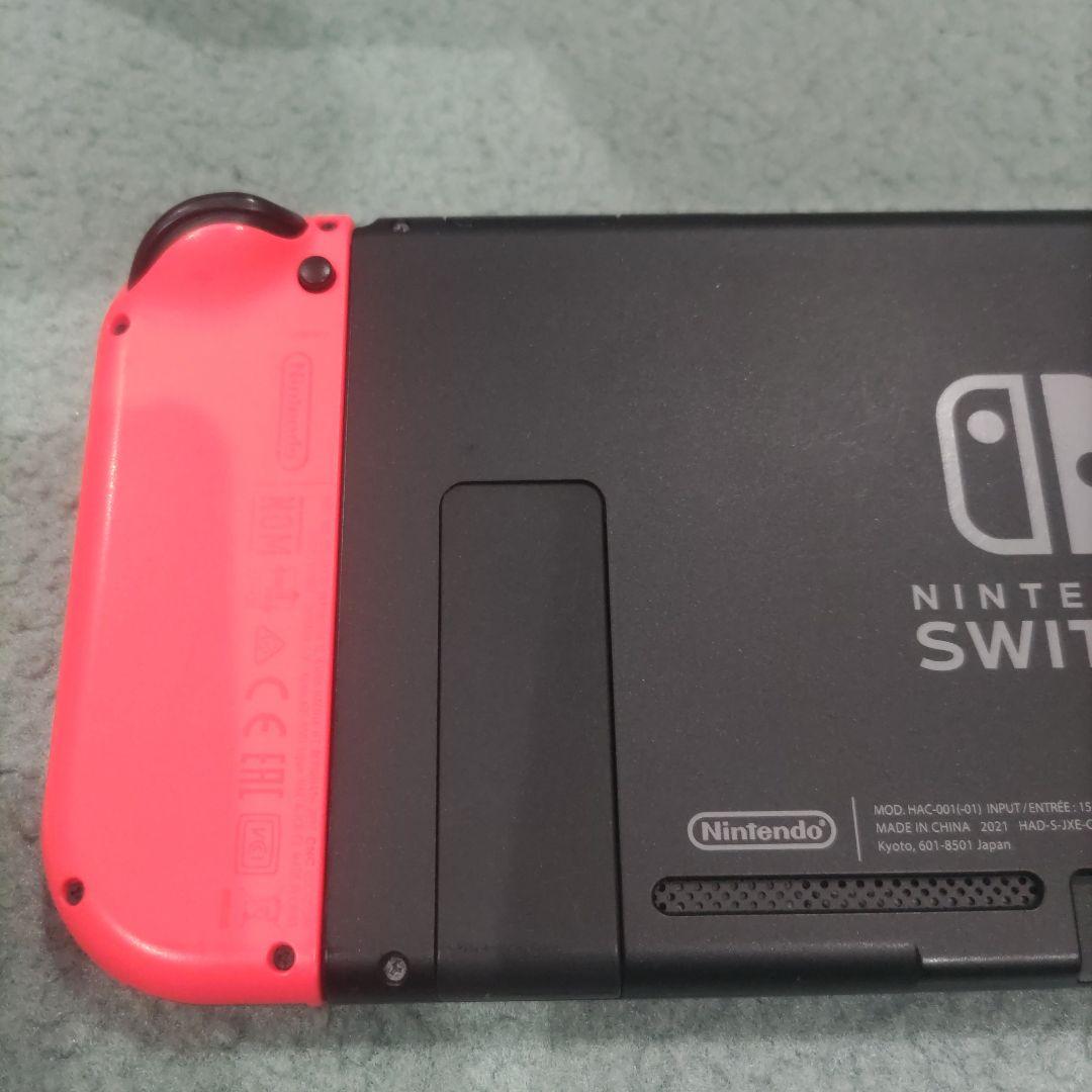 Nintendo Switch ネオンブルー.レッド　マリオケース付属