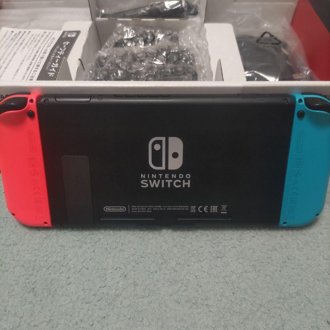 Nintendo Switch ネオンブルー.レッド　マリオケース付属