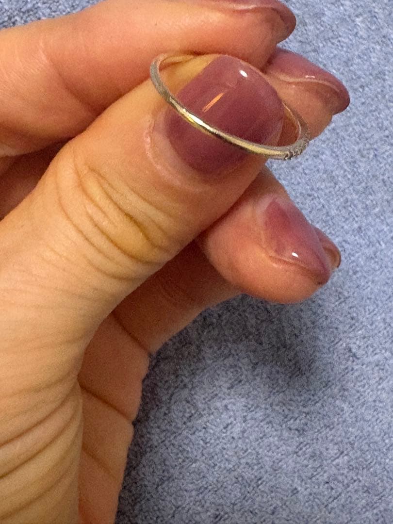 Lilas K10 ダイヤモンド ハーフエタニティリング　11号