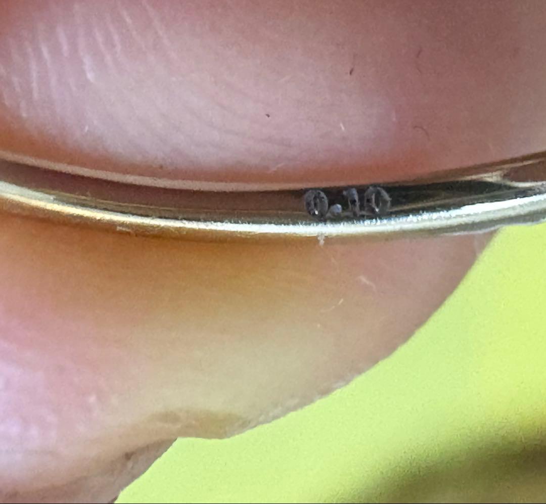 Lilas K10 ダイヤモンド ハーフエタニティリング　11号