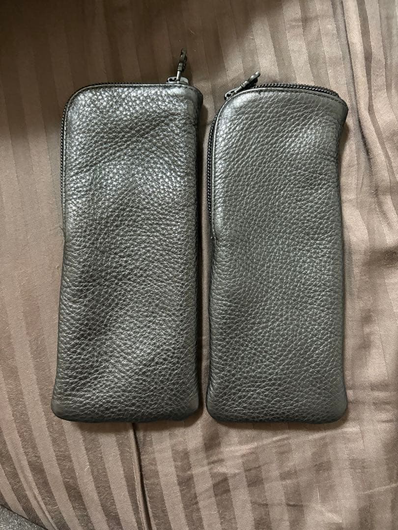 【2点セット】Chrome Hearts クロムハーツ レザーケース眼鏡ケース