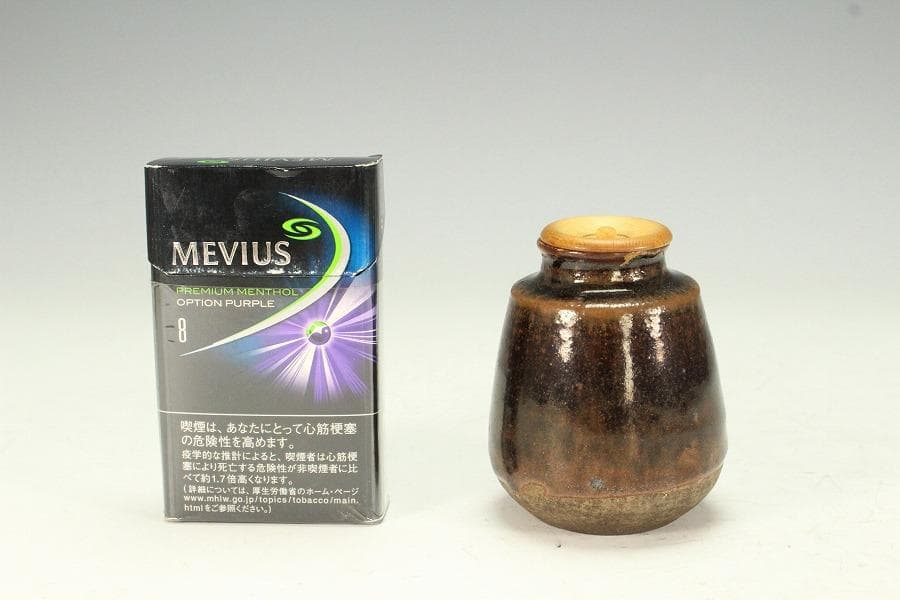 茶道具 唐物 茶入 蔵書付(K-YC371)