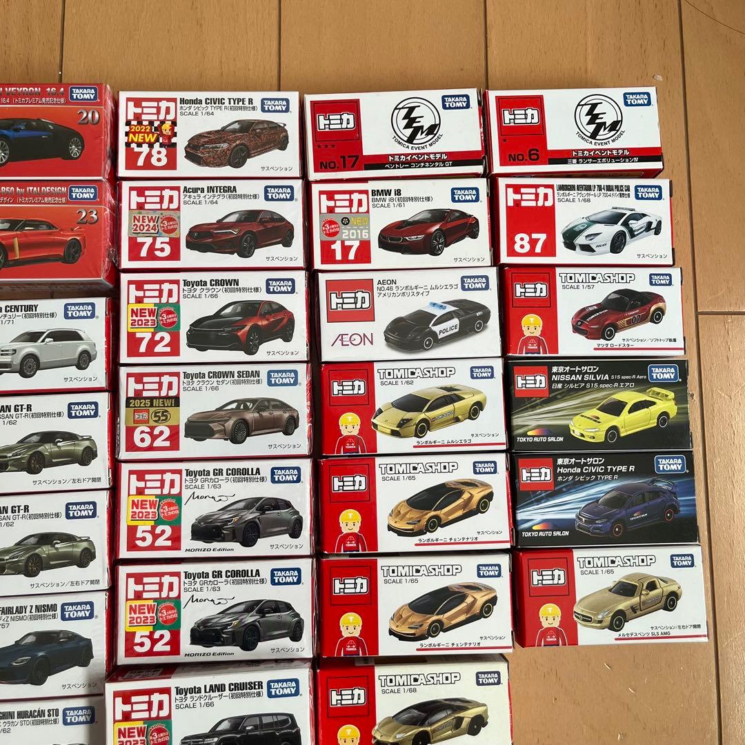 トミカ限定品　67台セット　初回特別仕様48台　初回特別仕様は全て未開封