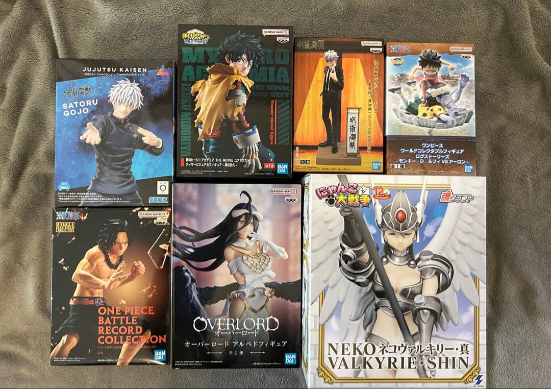 フィギュア まとめ売り ワンピース エース 五条悟 ヒロアカ アルベド