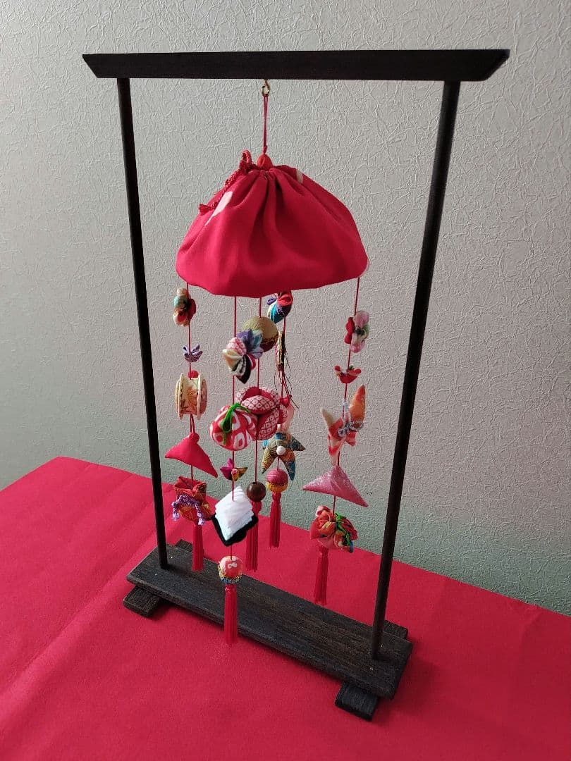 ①台付き吊るし雛'25＊手づくり＊Urchin雑貨＊私のお雛様