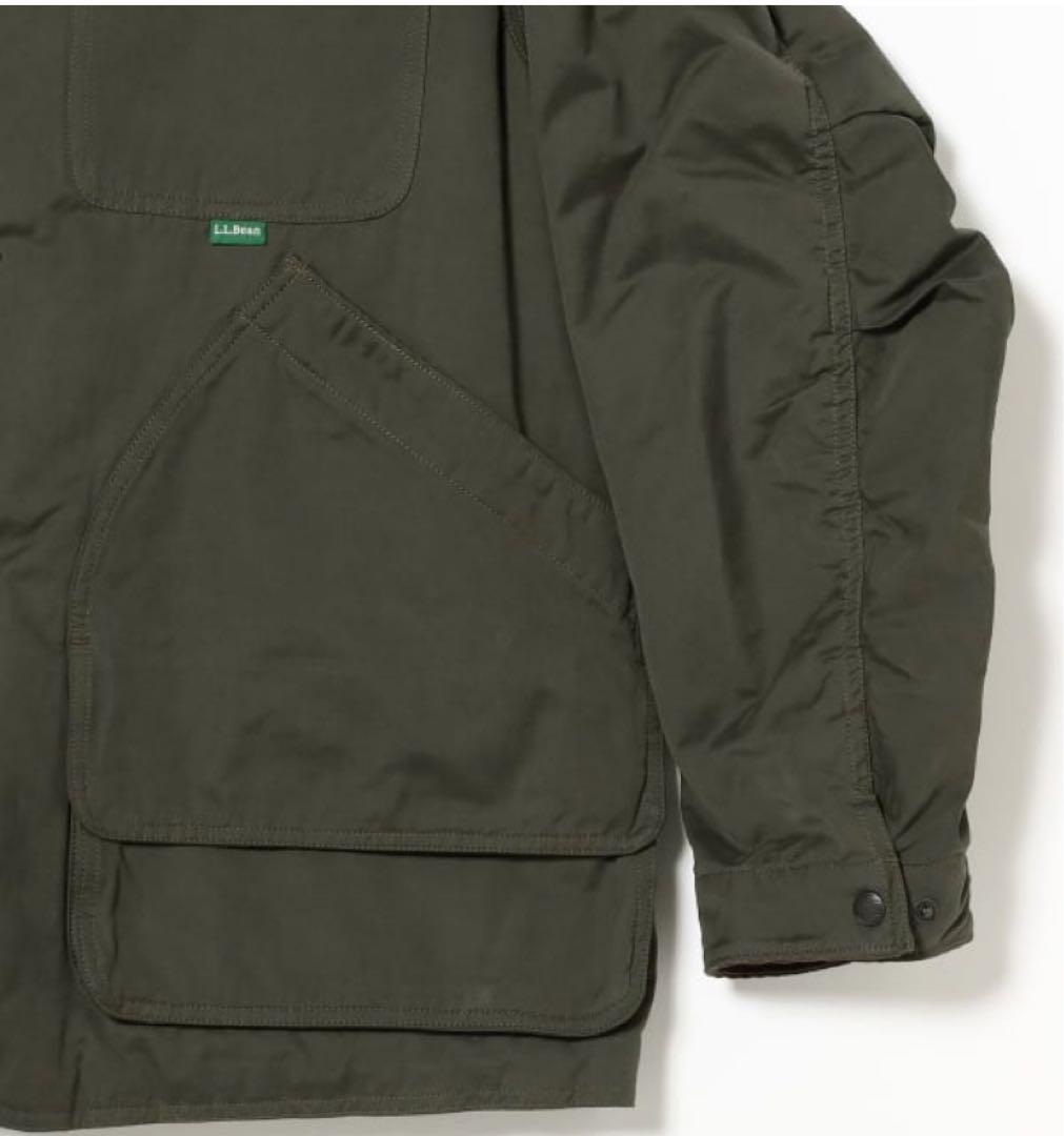 l.l.bean インサーレテッドフィールドコート　オリーブS japan