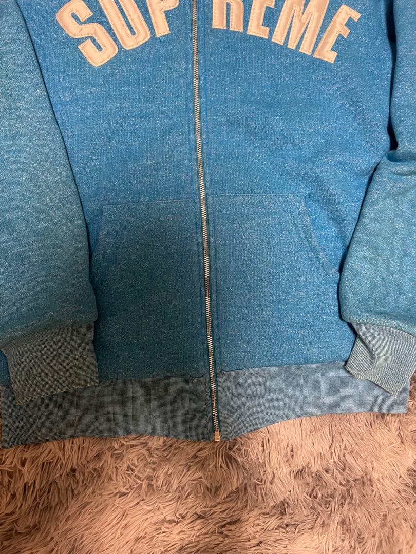 2010年製 old Supreme アーチロゴ ジップパーカー カナダ製 L
