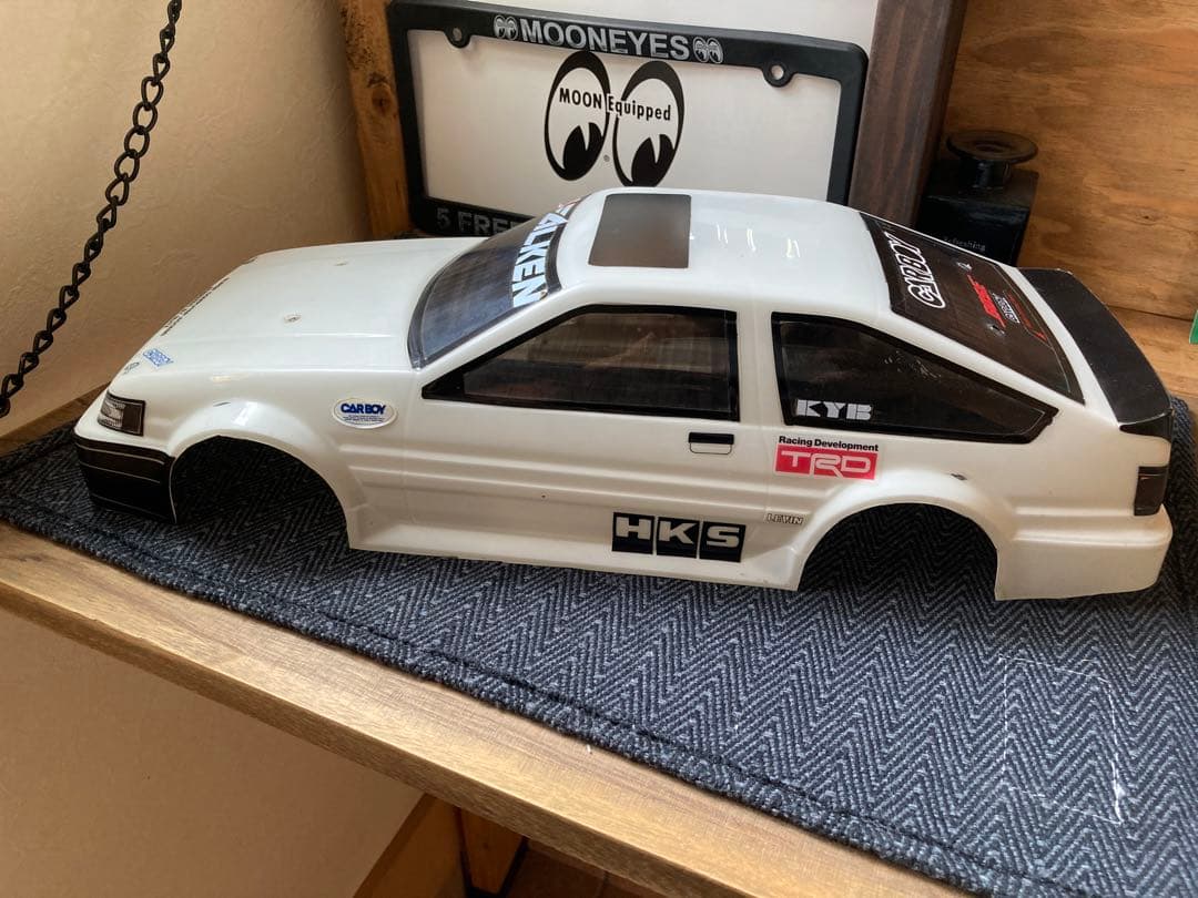 ABC ホビー AE86レビン ラジコン ボディ【使用感あり】 - メルカリ