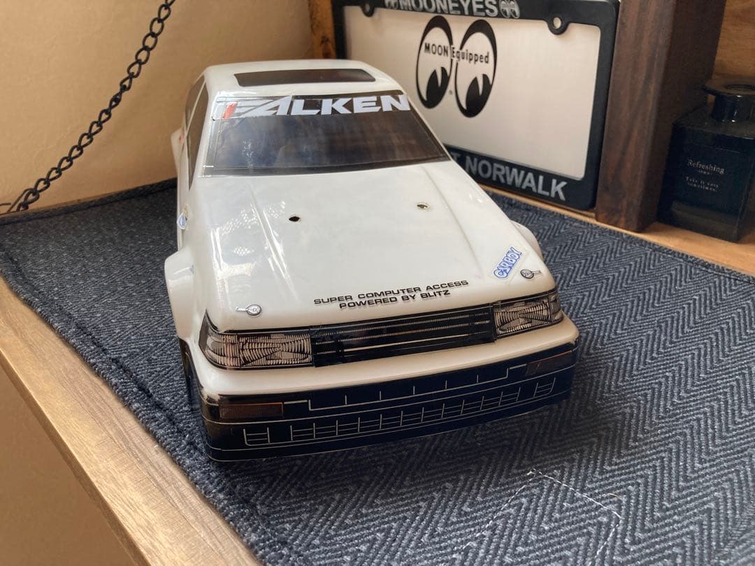 ABC ホビー AE86レビン ラジコン ボディ【使用感あり】 - メルカリ