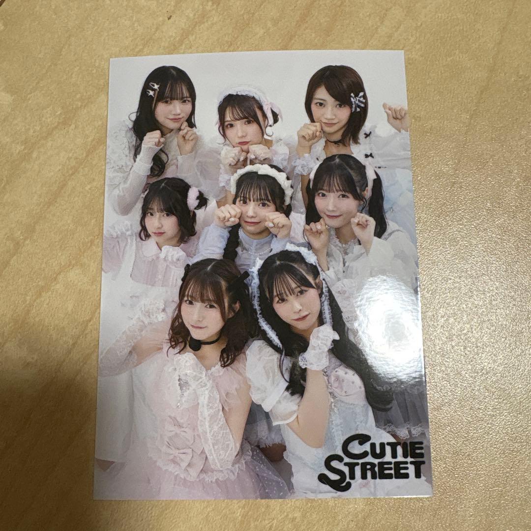 CUTIE STREET メンバー全員 集合 チェキ