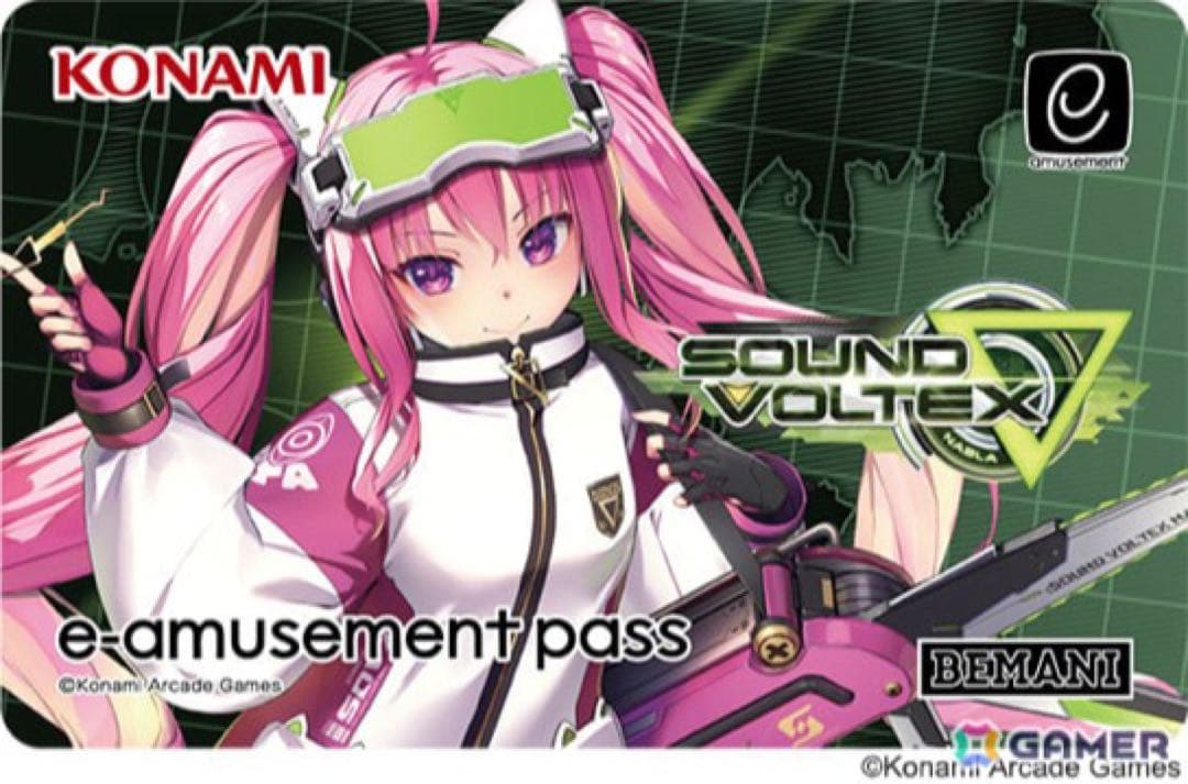 SOUND VOLTEX ▽ グレイス e-AMUSEMENT pass ボルテ - メルカリ