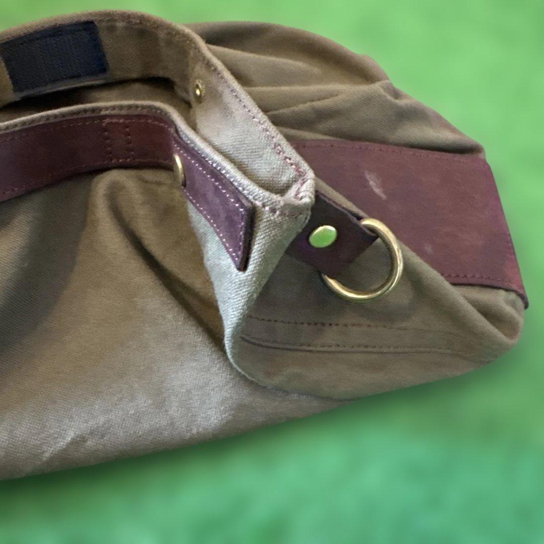 【NOBITO】 CHII_BAKO_Leather ソロキャンプ　ゴミ箱