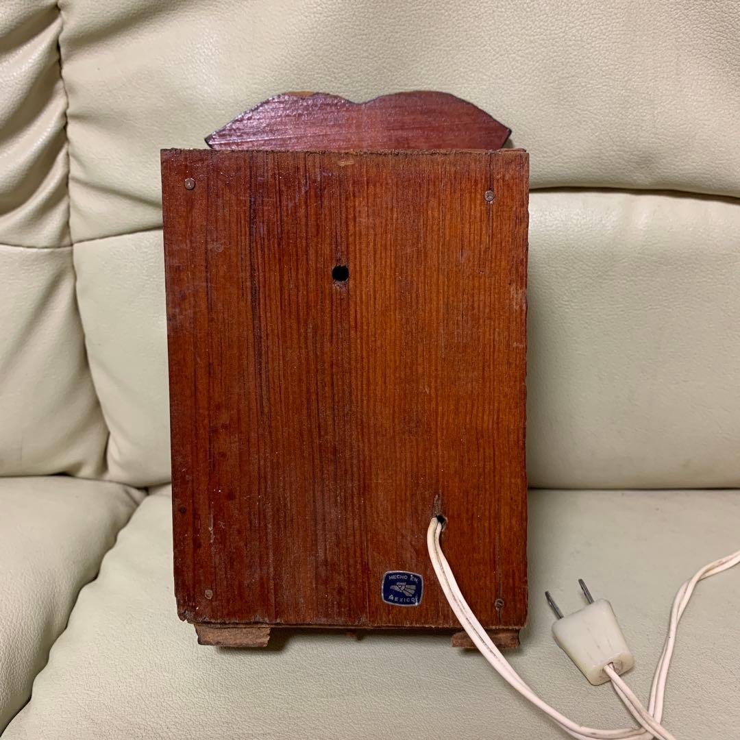 聖母マリアの彫刻入り木製箱 祭壇 キリスト ローライダー チカーノ