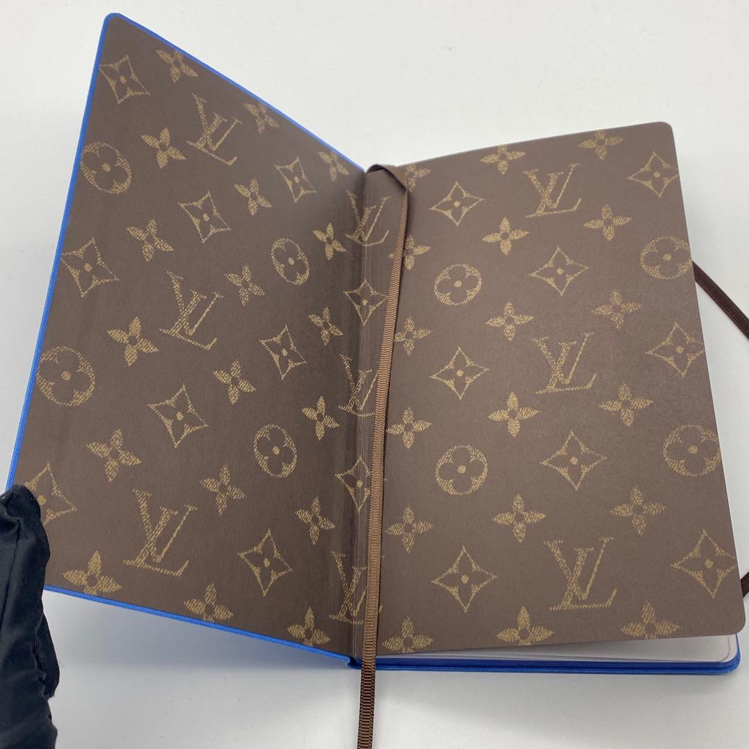 美品】LOUIS VUITTON・ルイヴィトン・ノートブックMM・ジェーン・青